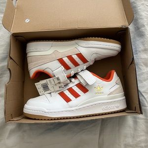 Adidas Forum Low White/ Orange Sneaker